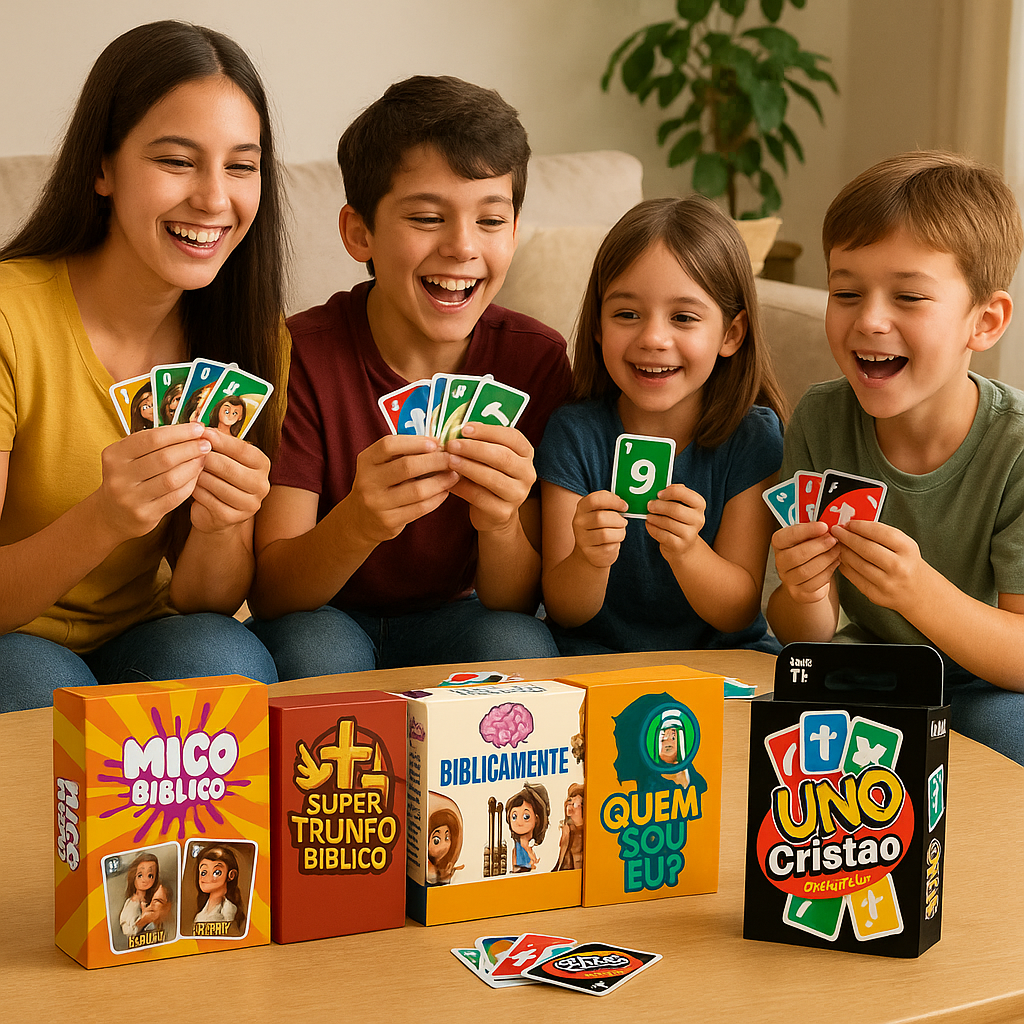 Kids Play Game: A Bíblia em Jogos (Português)