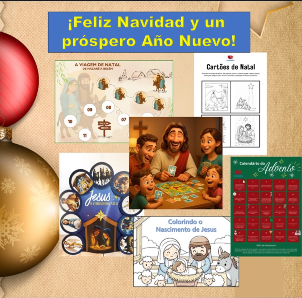 Combo de Atividades para o Natal (Espanhol)